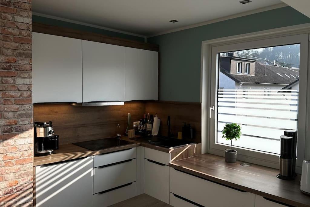 Moderne Ferienwohnung Im Herzen Des Nationalparks 헬렌탈 외부 사진